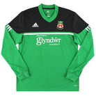 2013-14 Wrexham adidas Away Shirt L/S *Mint* L Football Shirt