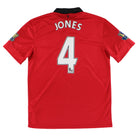2013-14 Manchester United Nike Home Shirt Jones #4 S