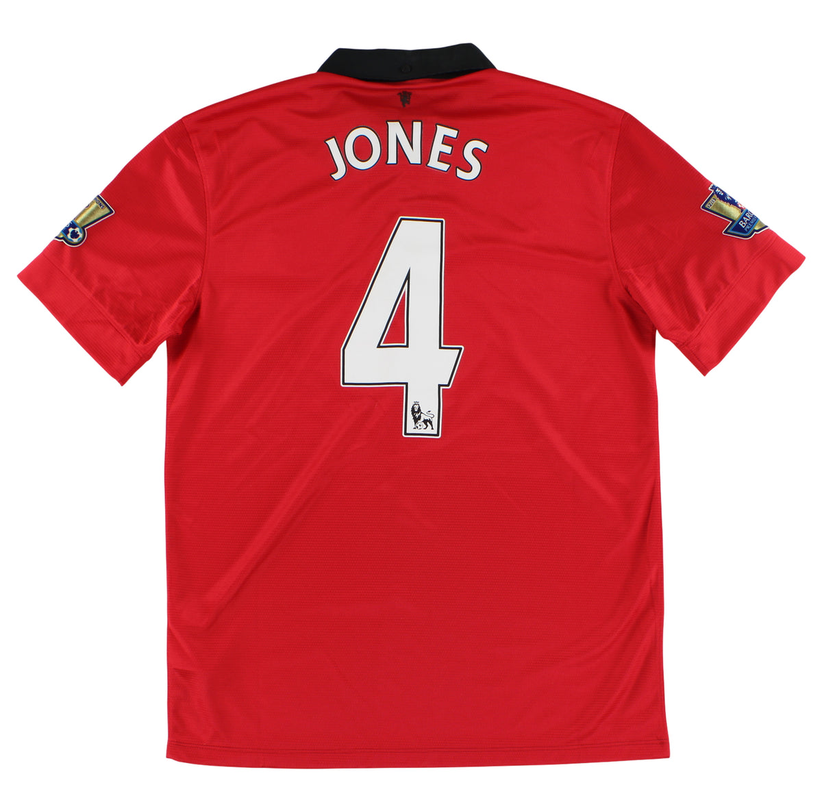 2013-14 Manchester United Nike Home Shirt Jones #4 S