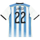 2013-15 Argentina adidas Home Shirt Lavezzi #22 M Football Shirt