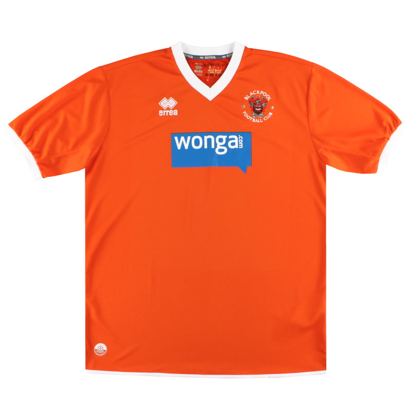 2013-15 Blackpool Errea Home Shirt XXXL Football Shirt
