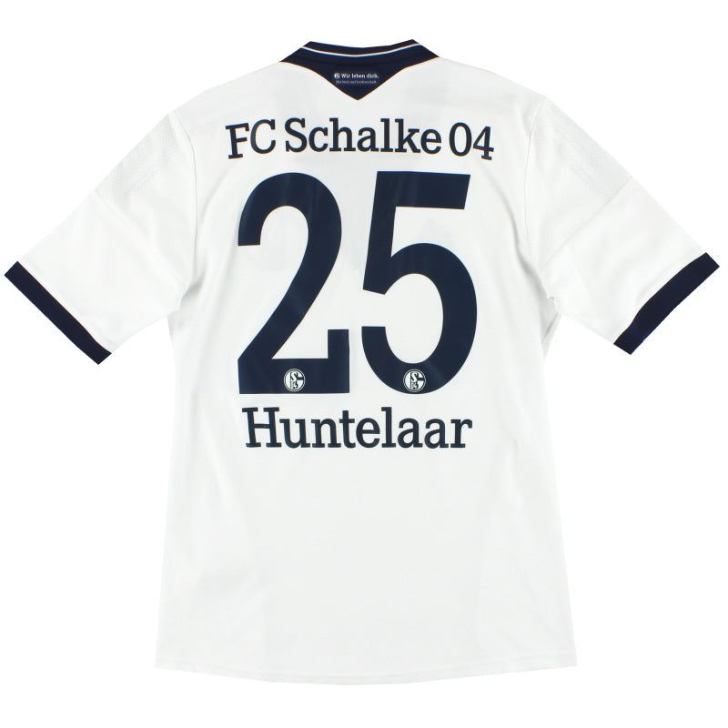 2013-15 Schalke adidas Away Shirt Huntelaar #25 S Z26020 | Vintage