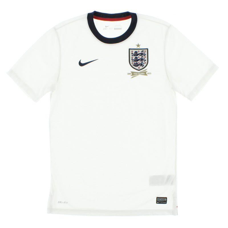 2013 England '150th Anniversary' Home Shirt S Football Shirt