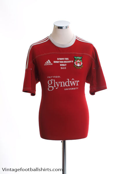 2013 Wrexham 'FA Trophy Final' Home Shirt M Football Shirt