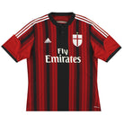 2014-15 AC Milan adidas Home Shirt *Mint* XL Football Shirt