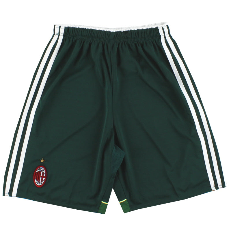 2014-15 AC Milan adidas Third Shorts *Mint* M Football Shorts