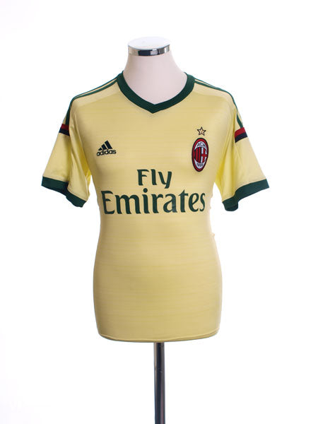 2014-15 AC Milan Third Shirt S Football Shirt