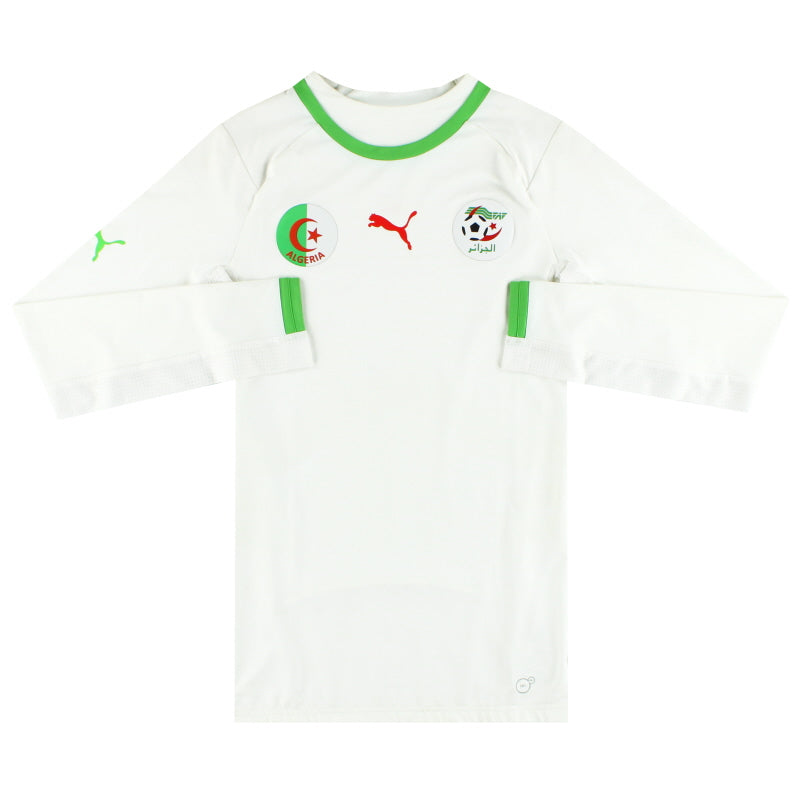 2014-15 Algeria Puma Player Issue Sample Home Shirt *As New* L/S L Football Shirt