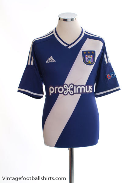 2014-15 Anderlecht European Home Shirt #20 M Football Shirt