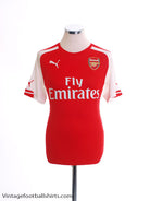 2014-15 Arsenal Home Shirt *Mint* L Football Shirt