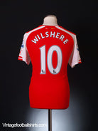 2014-15 Arsenal Home Shirt Wilshere #10 M Football Shirt