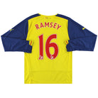 2014-15 Arsenal Puma Away Shirt Ramsey #16 L/S M Football Shirt