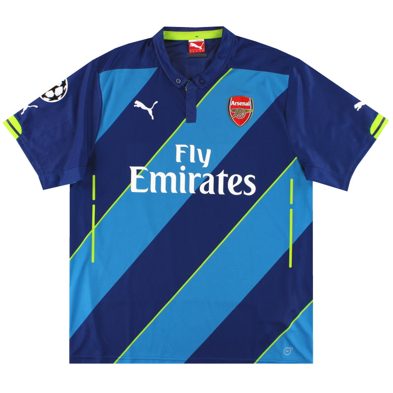 2014-15 Arsenal Puma Third Shirt Welbeck #23 XL 746452-04