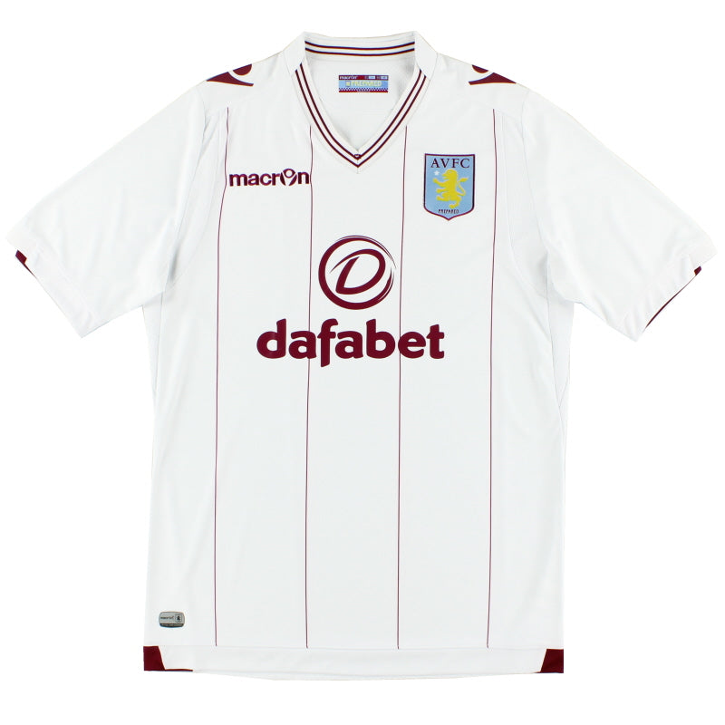 2014-15 Aston Villa Away Shirt M Football Shirt