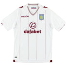 2014-15 Aston Villa Macron Away Shirt L Football Shirt