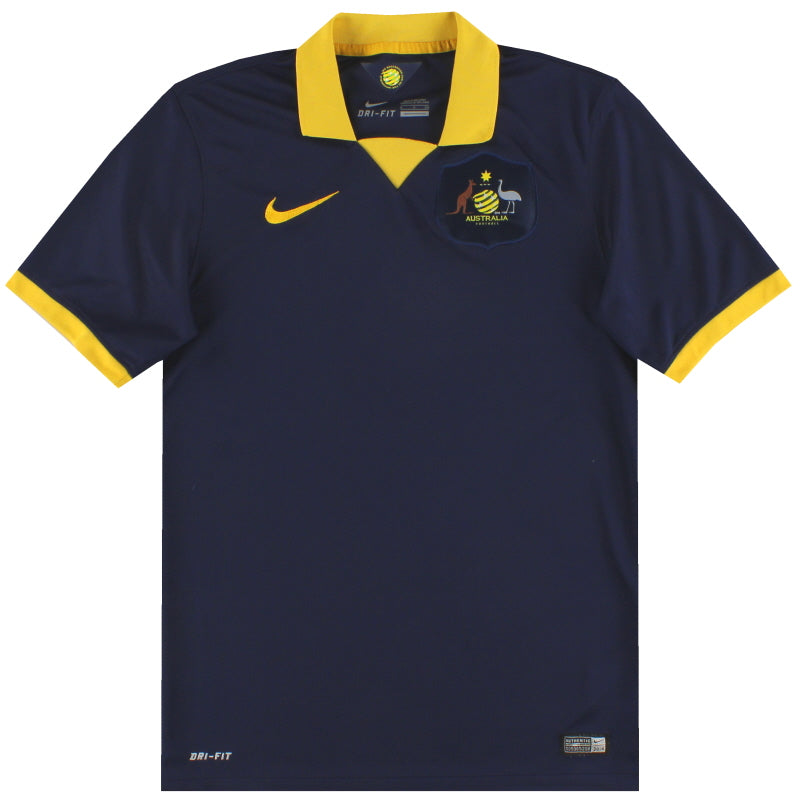 2014-15 Australia Nike Away Shirt S 578177-451 Vintage Football