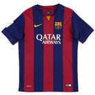 2014-15 Barcelona Home Shirt M Football Shirt