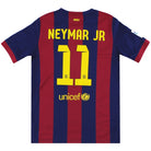 2014-15 Barcelona Nike Home Shirt Neymar Jr #11 XL.Boys Football Shirt