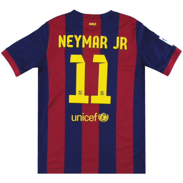 2014-15 Barcelona Nike Home Shirt Neymar Jr #11 XL.Boys 610792-422