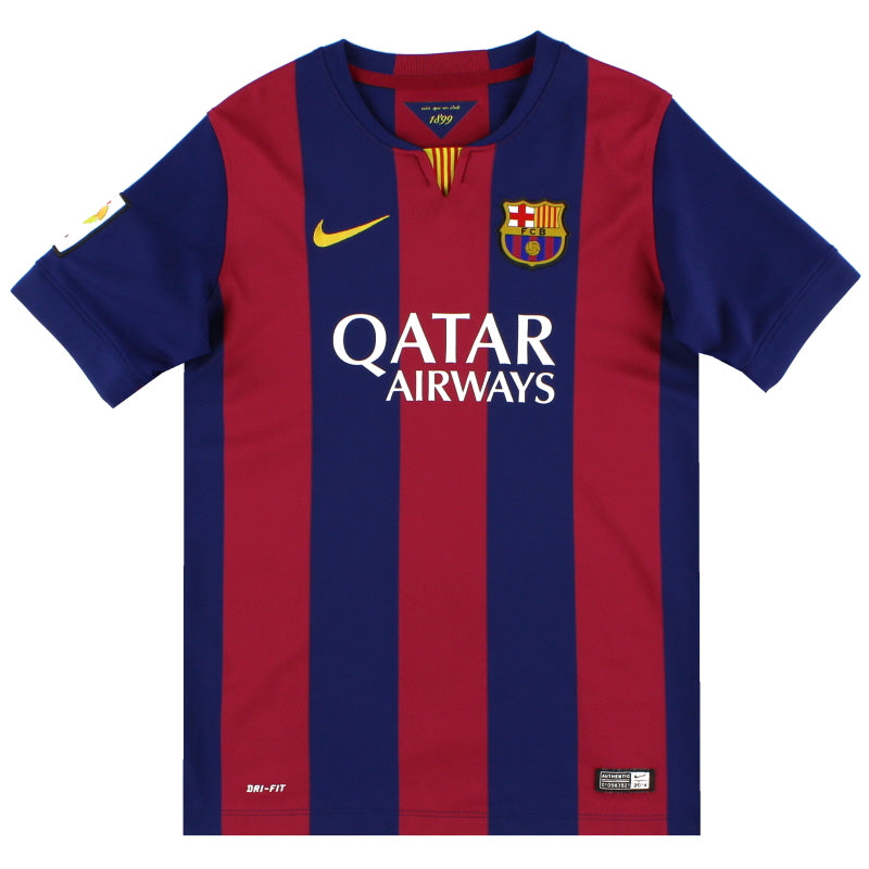2014-15 Barcelona Nike Home Shirt Neymar Jr #11 XL.Boys 610792-422