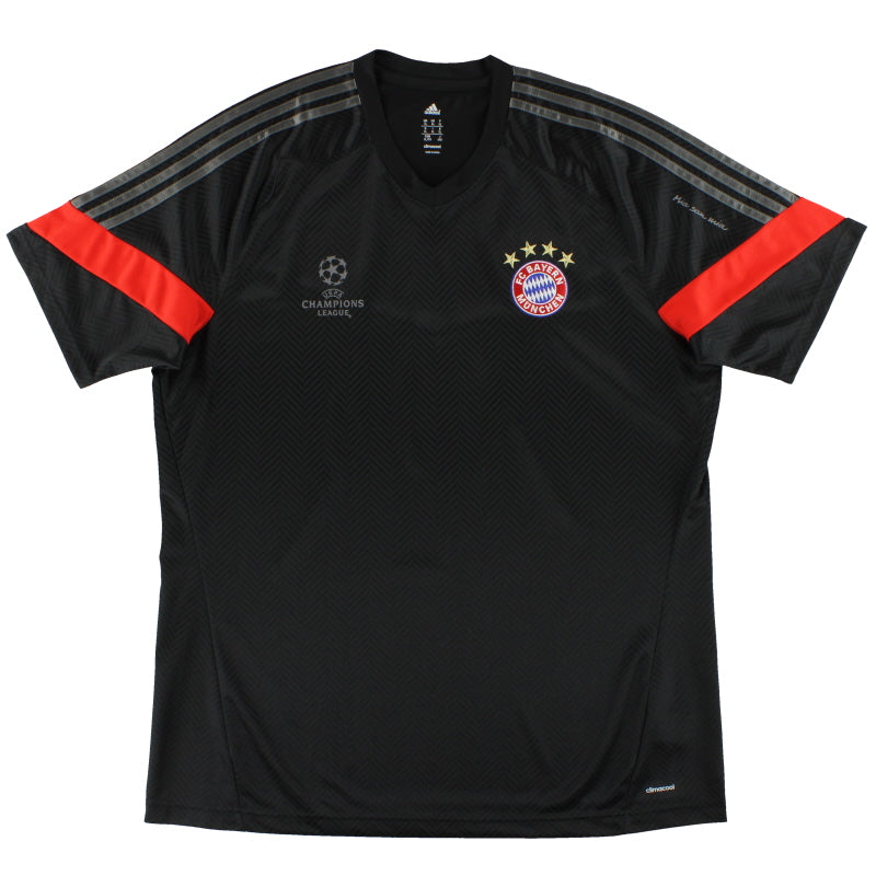 2014-15 Bayern Munich adidas Champions League Training Shirt *Mint