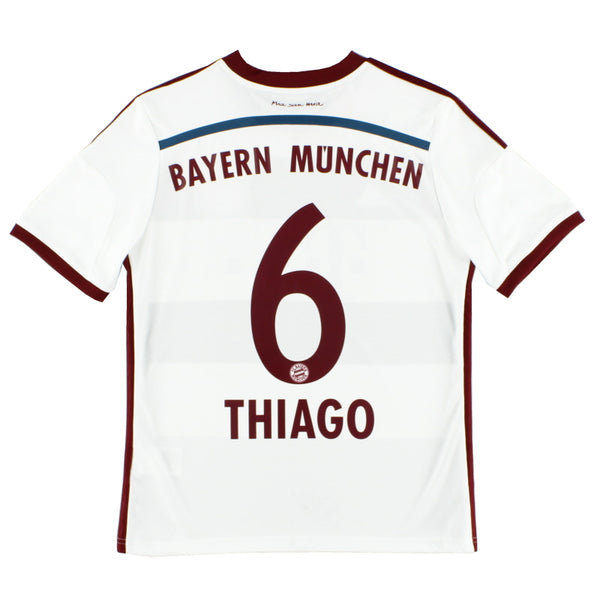 2014-15 Bayern Munich Away Shirt Thiago #6 Y F48418 | Vintage