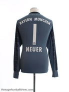 2014-15 Bayern Munich Goalkeeper Shirt Neuer #1 M Football Shirt