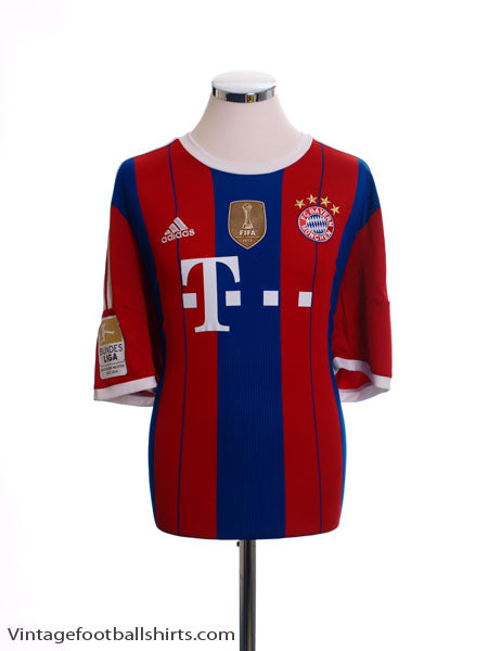 2014-15 Bayern Munich Home Shirt Thiago #6 S F48499 | Vintage