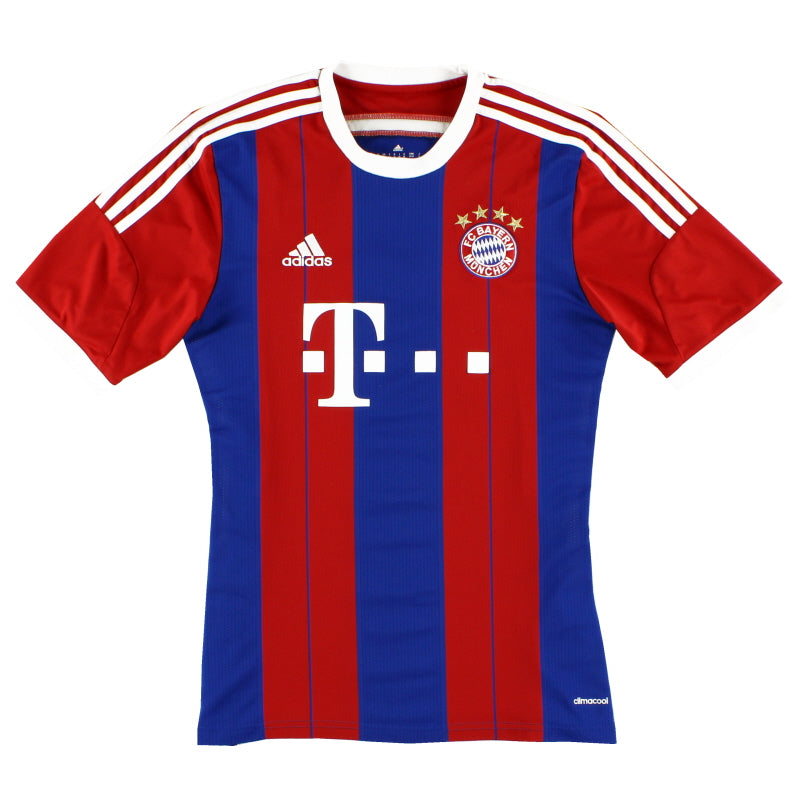 2014-15 Bayern Munich adidas Home Shirt *Mint* M Football Shirt
