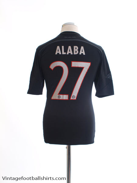 2014-15 Bayern Munich Third Shirt Alaba #27 S Football Shirt