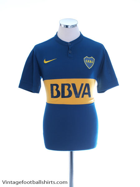 2014-15 Boca Juniors Home Shirt S Football Shirt