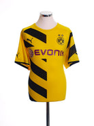 2014-15 Borussia Dortmund Home Shirt S Football Shirt