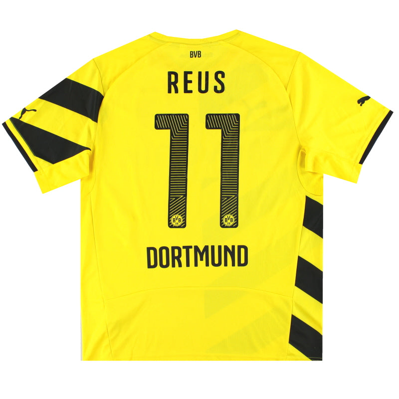 2014-15 Borussia Dortmund Home Shirt Reus #11 L Football Shirt