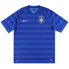 2014-15 Brazil Nike Away Shirt XL Football Shirt