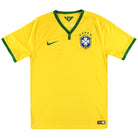2014-15 Brazil Nike Home Shirt #10 L Football Shirt