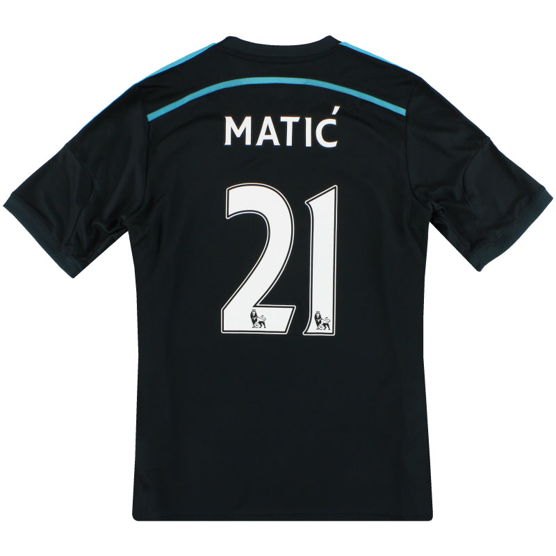 2014-15 Chelsea adidas Third Shirt Matic #21 *Mint* M Football Shirt