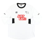 2014-15 Derby County Umbro Home Shirt L/S *Mint* XXL  Football Shirt