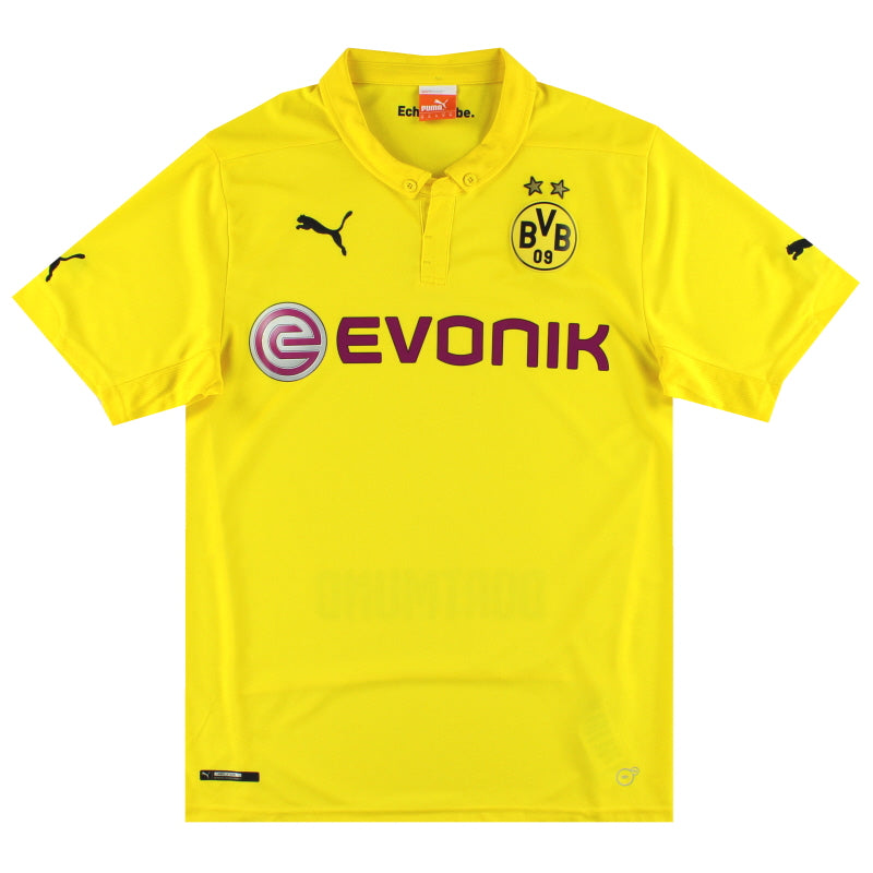 2014-15 Dortmund Puma Champions League Shirt *As New* M Football Shirt