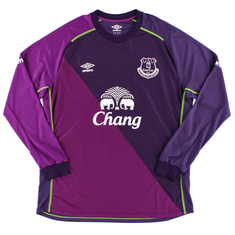 2014-15 Everton Goalkeeper Shirt *Mint* XL Football Shirt