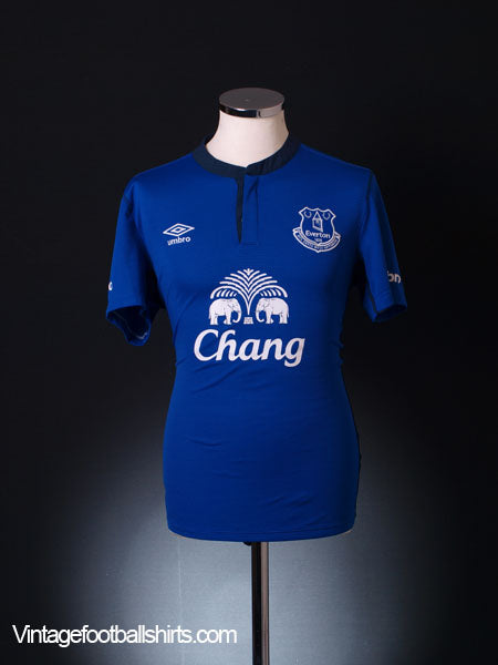 2014-15 Everton Home Shirt M Football Shirt