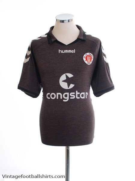 2014-15 FC St. Pauli Home Shirt L Football Shirt