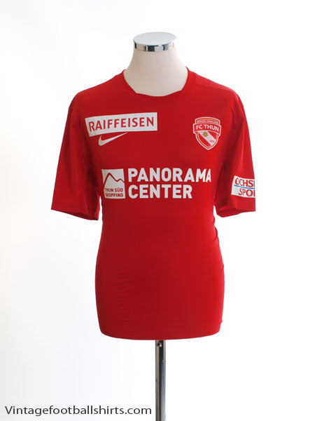 2014-15 FC Thun Home Shirt *Mint* L Football Shirt