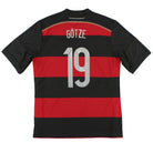 2014-15 Germany Away Shirt Gotze #19 *Mint* XL Football Shirt