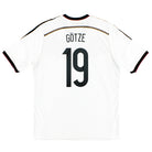 2014-15 Germany Home Shirt Gotze #19 *Mint* XL Football Shirt