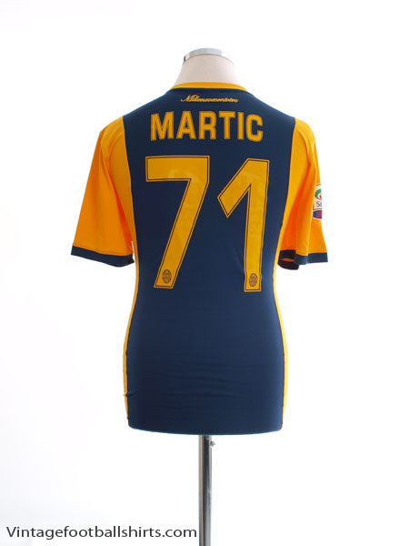 2014-15 Hellas Verona Home Shirt Martic #71 M Football Shirt