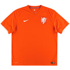 2014-15 Holland Nike Home Shirt M Football Shirt