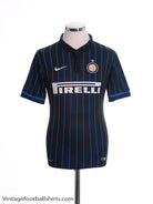 2014-15 Inter Milan Home Shirt XL.Boys Football Shirt