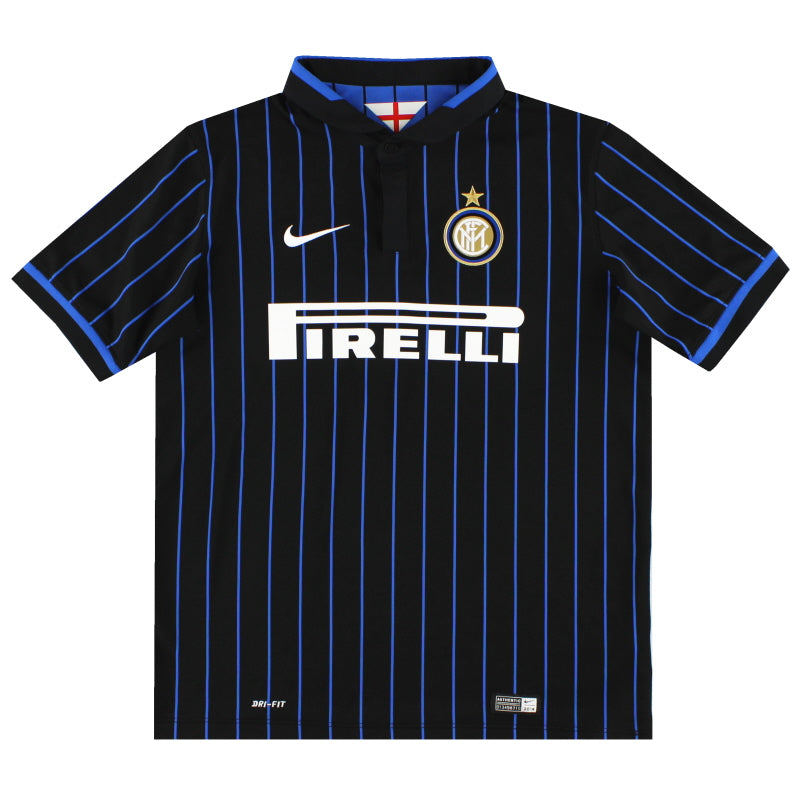 2014-15 Inter Milan Nike Home Shirt *Mint* XL.Boys Football Shirt