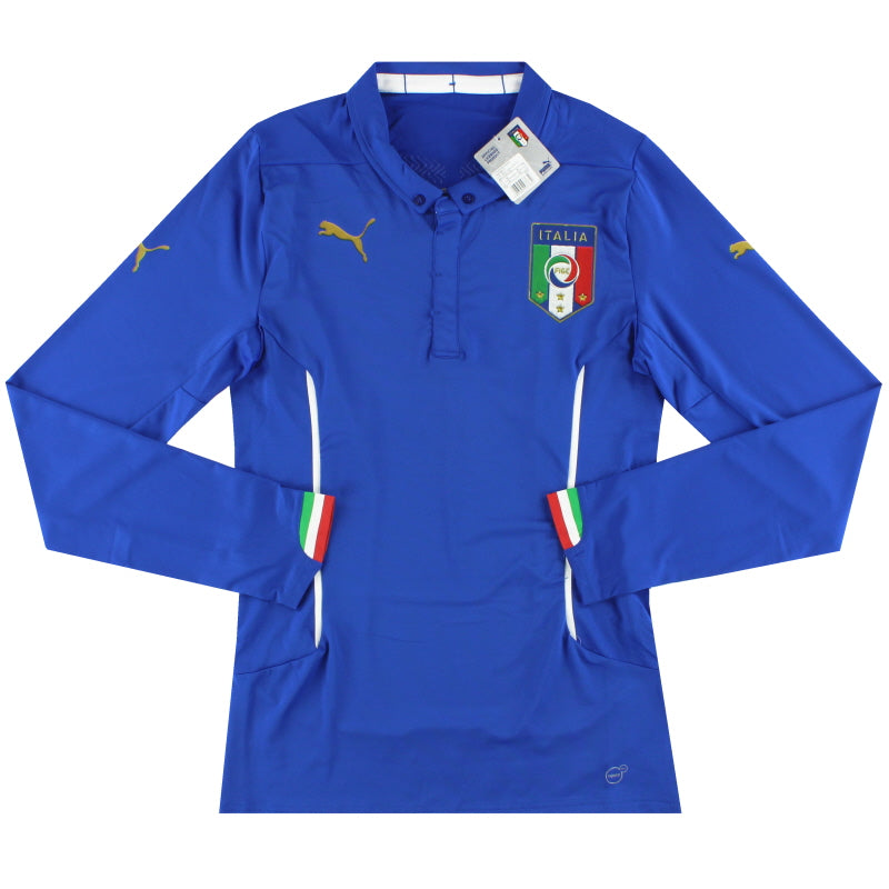 2014-15 Italy Puma Authentic Home Shirt L/S *w/tags* Football Shirt