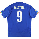 2014-15 Italy Puma Home Shirt Balotelli #9 S Football Shirt